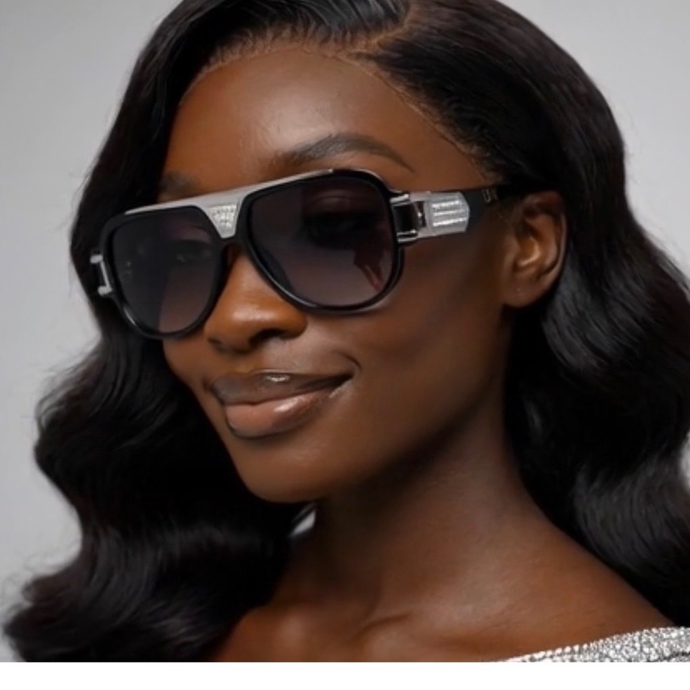 Women Sunglasses Disco Party Y2K Cyber Futuristic Celebrity Style Summer Fashion